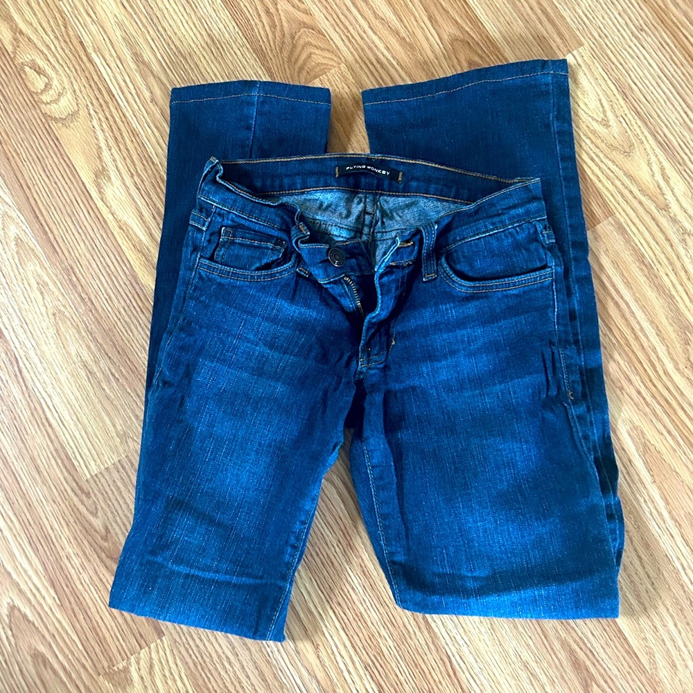 Flying monkey jeans!